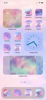 80 Cotton Candy Cloud Icon Ios14 Apps Multi Color Aesthetic Etsy In 2021