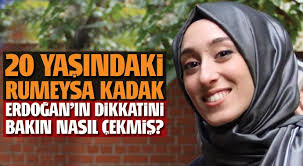 Rümeysa kadak, 24 haziran 2018 genel seçimlerinde adalet ve kalkınma partisi'nden xxvii. 20 Yasindaki Rumeysa Kadak Erdogan In Dikkatini Bakin Nasil Cekmis