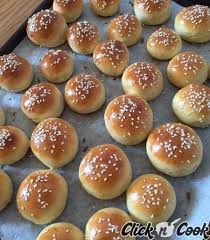 Mini Buns Pour Mini Hamburger Maison Cuisine Companion Click N Cook
