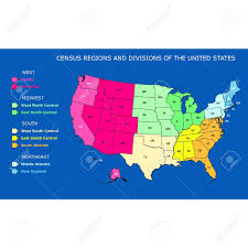 Check spelling or type a new query. United States Census Map Regions And Divisions Royalty Free Cliparts Vectors And Stock Illustration Image 13277110
