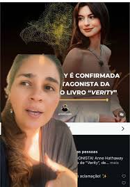 Anne Hathaway confirmada como protagonista de Verity 👀🥹❤️ #verity  #booktok #booktoker #fyp #annehathaway #coho