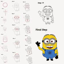 Draw A Minion In 2020 Minion Drawing Cartoon Drawings Easy Drawings