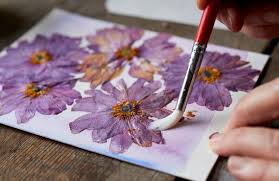 #stayhome #diy #withme #dryflowers #dryflowerart #flowergreetingcard #presseddryflower #flower #realflower #realdryflowers #handmade #greetingcards #handmade. Separated By Distance Send Pressed Flowers The New York Times