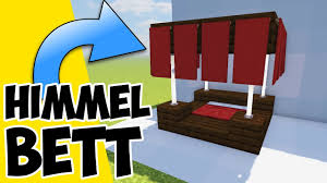 Dies lässt sich jedoch auch über ein ressourcenpaket ändern. Minecraft Himmelbett Bauen Wie Baut Man Ein Himmelbett In Minecraft Youtube