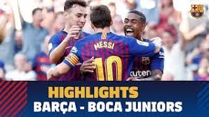 This is the match sheet of the copa libertadores game between barcelona sc guayaquil and club atlético boca juniors on may 5, 2021. Highlights Fc Barcelona Boca Juniors 3 0 Gamper Trophy Youtube