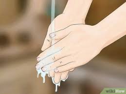 Fill the tub with hot water until it covers the stains: 3 Ways To Get Dye Off Skin Wikihow