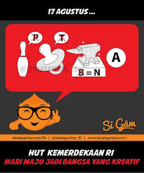 Game tebak gambar ini adalah permainan yang diciptakan oleh developer game android asal indonesia, jadi jawaban tebak gambar pun menggunakan yang membuat keren dan populer game ini di indonesia adalah karena dibuat oleh orang asli indonesia, inilah yang menyebabkan game ini. Tebak Gambar 17 Agustus 1945 Negara Kita Merdekaaa Tebakgambar Facebook