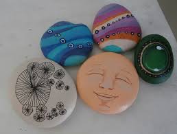 Painting rocks as a hobby in Modesto