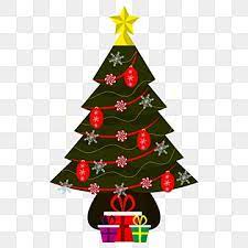 Lovely Design Christmas Tree With Gift Png Big Tree Big Light Png And Vector With Transparent Background For Free Download Christmas Tree With Gifts Christmas Tree Background Christmas Background