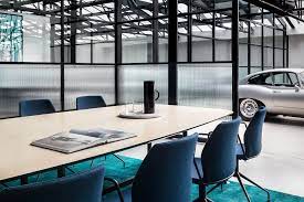 photo 6 of 14 in an art deco warehouse in melbourne is converted into furniture design modern shared office space warehouse conversion