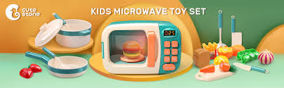 You have a play kitchen. Microwave Toys Kitchen Play Set Kids Pretend Play Cooking Utensils Gift For Kids Toys Hobbies Fzgil Preschool Toys Pretend Play