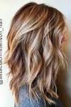Thick Shoulder Length Wavy Hair