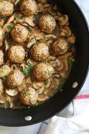 Chicken Marsala Meatballs Recipe Yummly Recipe Skinny Taste Recipes Chicken Marsala Recipes