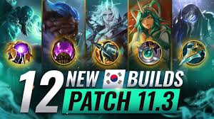 Healing and sustain champions are getting hit hard with nerfs next patch. 12 New Broken Korean Builds You Should Abuse In Patch 11 3 League Of Legends Youtube