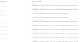 Email delays sending and receiving; email report says "recipient's ...