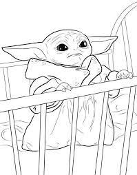 Coloring pages for kids and adults. 10 Best Free Printable Baby Yoda Coloring Pages For Kids