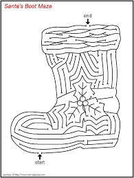 Free Printable Christmas Mazes Merry Games Christmas Maze Christmas Worksheets Free Christmas Printables