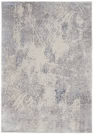 The warm, natural hue complements any color palette, and its rich texture hides dust like. Nourison Silky Textures Sly06 Ivory Grey Rug Studio