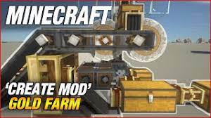 The mechanical arm can then. Automatic Gold Farm Minecraft Create Mod Tutorial Youtube