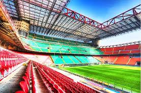 San Siro Oh My It S Beautiful Ac Milan Football Stadiums Milan Italy