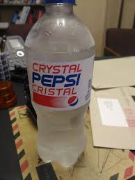 Ancient crystal pepsi, has a 50/50 chance to either fully restore health or drop health down to one hitpoint. File Crystal Pepsi Cristal Canada Jpg Wikipedia