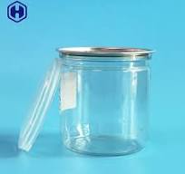 Easy Open Ends Clear Plastic Cans Stackable Airtight Plastic ...