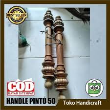Sehingga diperlukan papan kayu dengan ukuran 3cm x 20cm sepanjang 8,651m. Jual Th Gagang Pintu Tarikan Handle Pintu Kayu Jati Uk 50 Cm Kab Jepara Toko Handicraft Tokopedia