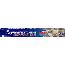 It acts as a liner for baking sheets and cake pans to prevent sticking and reduce browning. Reynolds Kitchens Parchment Paper Roll With Smartgrid Walmart Com Walmart Com