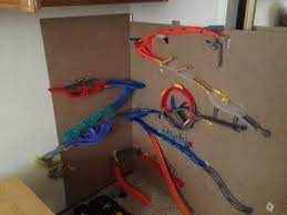 On a glimpse it is just the same as the normal track set that. Hot Wheels Wall Tracks Makeshift Wall Build Hot Wheels Wall Tracks Hot Wheels Wall Hot Wheels Track