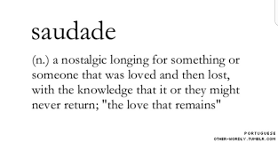 Estar com saudades to be longing for sth or sb. ð™'ð™–ð™§ð™¨ð™ On Twitter I Really Wanted To Know The Meaning Of This Word When I Learnt This In The Episode Yesterday And Now Coming Across It Randomly Hurts Crashlandingonyou