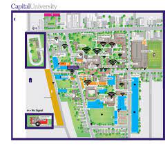 Capital University Campus Map Best Places For Wi-Fi On Campus | The Chimes