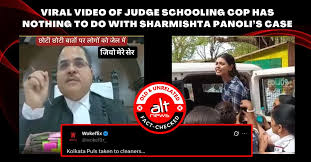 2022 video of Patna High Court judge reprimanding cop linked to Sharmishta Panoli case