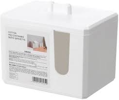 Cotton pad container multifunctional acrylic cosmetic holder storage organizer. Miniso Cotton Pads Holder Makeup Organizer Cosmetics Makeup Cotton Swab Holder Cotton Pads Dispenser Makeup Vanity Box Price In India Buy Miniso Cotton Pads Holder Makeup Organizer Cosmetics Makeup Cotton Swab