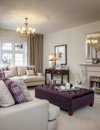 This Balmoral Showhome Represents Our Heritage Colour Palette Beautifully Rich Purples And Luxurious Ch Purple Living Room Silver Living Room Living Room Grey