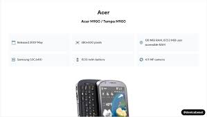 Acer M900 / Tempo M900 Image Gallery ...