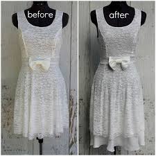Kristina J Diy Ideas Diy Style How To Lengthen A Dress With Chiffon Underlay Lengthen Dress Refashion Clothes Diy Dress