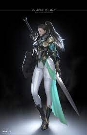 Pin By 三折 七付 On Rpg Female Character 23 Fantasy Female Warrior Fantasy Art Women Fantasy Girl