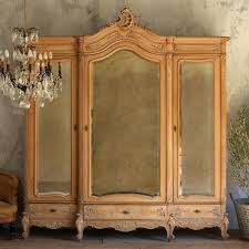 Gorgeous Vintage 3 Door Srmoire In Old Bleached Oak 4 670 75 Thebellacottage Sale Vintage Armoire Cheap Home Decor Armoire