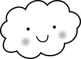 Cute Cloud Coloring Book By Uroesch Vector Drawing Hello Kitty Wallpaper Drawings