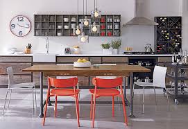 bright orange furniture finds for a