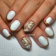 Uñas acrilicas paso a paso. 20 Unas Color Dorado Que Te Encantaran