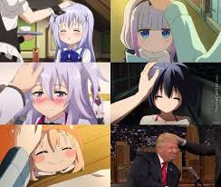 Wholesome Anime Head Pat In 2020 Anime Memes Otaku Funny Supernatural Memes Anime Memes