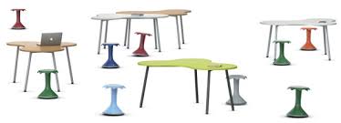 Helps to improve your posture and reduce stress in your neck, shoulders and back. Vs Puzzle Freely Shaped Table For School