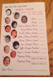 Baby Face Match Game Mermaid Baby Showers Cute Little Baby Sea Baby Shower