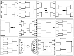 Fill out your brackets for you chance to win prizes. Blank Tournament Brackets By Teams Type Format Sport And Event Interbasket