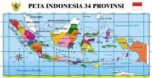 9 Peta Indonesia Detail Jelas Lengkap Dengan Nama 35 Provinsi Peta Gambar Buku