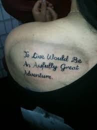 Peter pan tattoo ideas and inspiration your childhood may not have lasted forever, but at least these peter pan tattoos will. Peater Pan Quotes Quotesgram