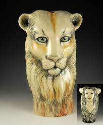 Ceramic figurative sculpture by Pam Stern