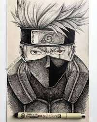 Hatake Kakashi Naruto Naruto Uzumaki Art Naruto Sketch Kakashi Drawing