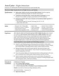 Flight Attendant Resume Sample Monster Com